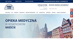 Desktop Screenshot of endomed.com.pl