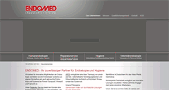 Desktop Screenshot of endomed.de