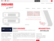 Tablet Screenshot of endomed.com